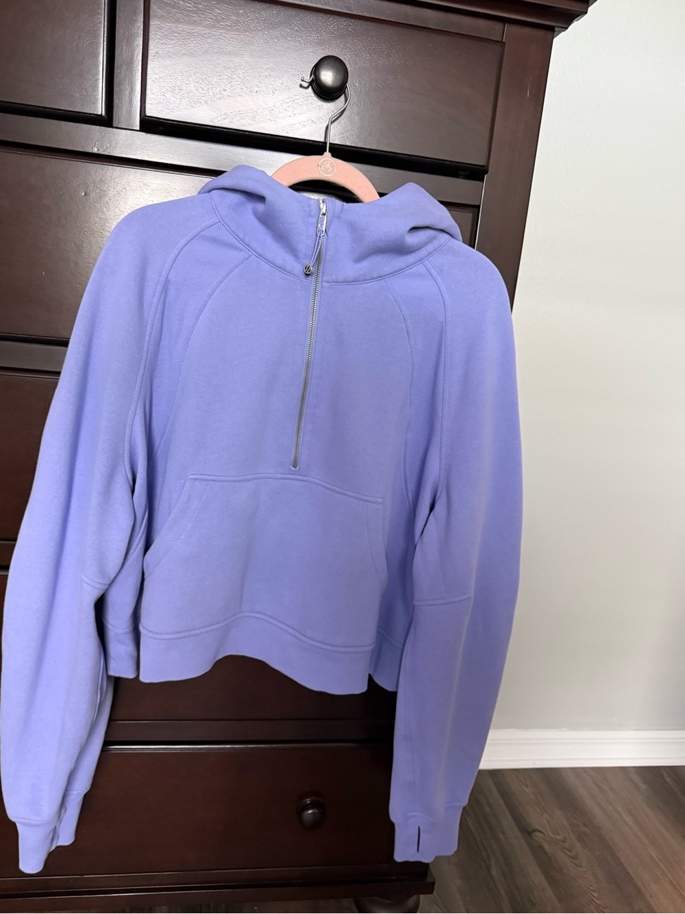 lululemon athletica Scuba Dusty Lilac Half-Zip Hoodie